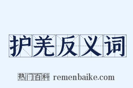 护羌反义词是什么意思的图片
